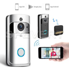 Sans fil WiFi Vidéo sonnette Smart Phone Porte Anneau Interphone Sécurité Caméra