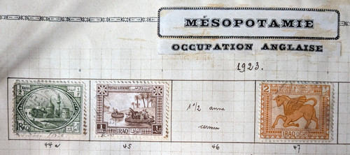 Timbres colonie britannique