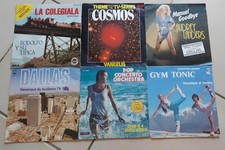 Lot de 12 disques vinyles 45