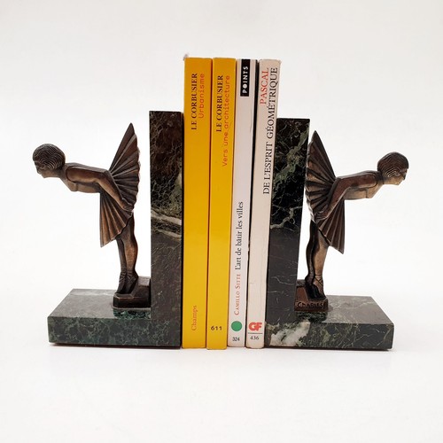 Serre livres sculpture femme - serre-livres,