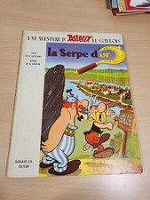 BD ASTERIX LA SERPE D'OR, Dargaud 1963/07, Goscinny et Uderzo, bande dessinée