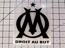 Patch Flocage Logo OM Marseille Personnalisation Maillot / Masque / Vêtement
