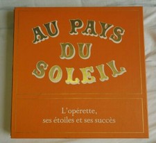 AU PAYS DU SOLEIL OPÉRETTE COFFRET 9 VINYLES  33 T