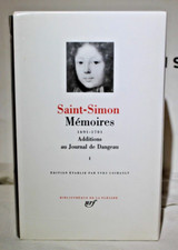 La Pléiade : SAINT SIMON