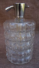French Crystal Perfume Atomizer Baccarat 1900