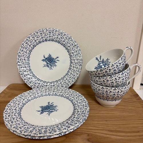 Rare grande tasse - et, assiette