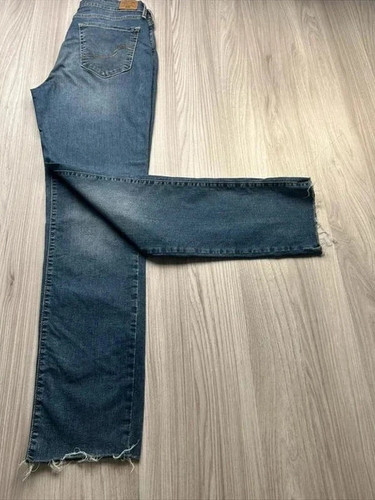 Jean levis straight bleu - straight, femme