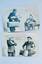 Voyageur et chef de Gare