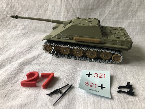 Solido die cast char tank - die-cast,