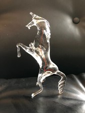 ❤superbe cheval qui cabre en cristal TBE statuette figurine objet décoratif