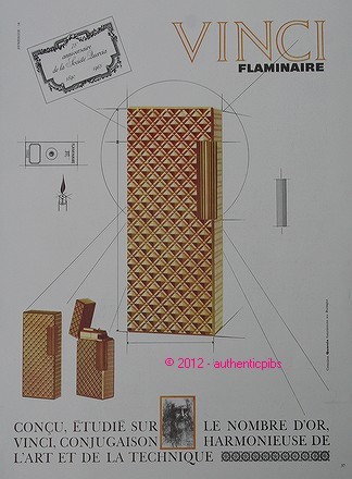 Publicite briquet flaminaire - briquet,