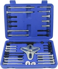 46 pièces Extracteur de volant universel équilibreur harmonique Outil de retrait