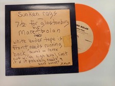 T.Rex Sunken Rags (Vinyl) 7"