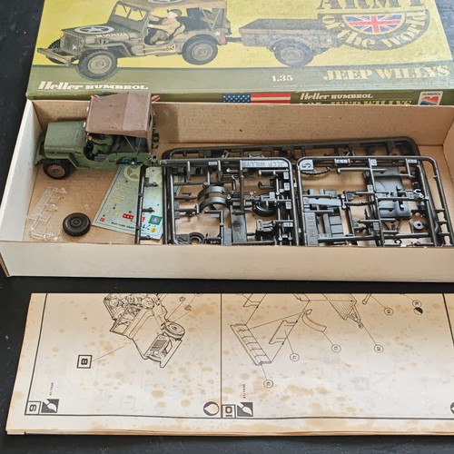 Heller humbrol jeep willys - heller,