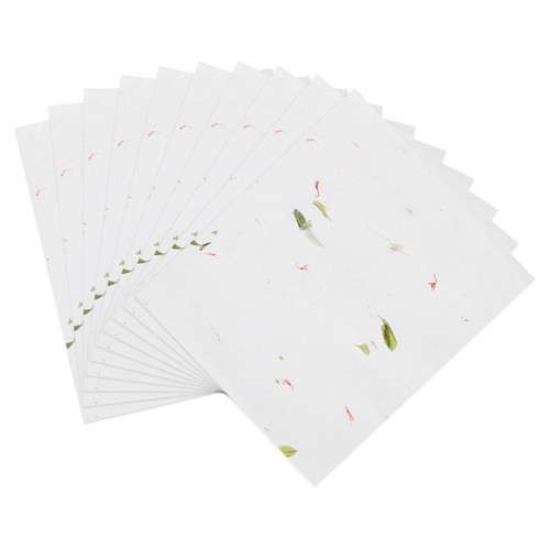 Feuilles papier mûrier a4 - 10,