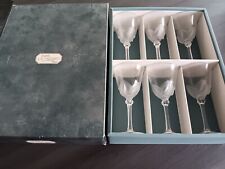 Cristal d'Arques coffret de 6 verres a vin blanc ou à porto modèle florence 