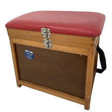 Panier Siège pour Pécheurs - Tabouret-Coffre de pêcheur en Bois