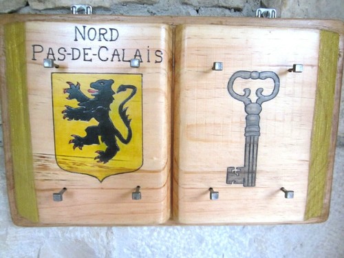 Accroche clés bois