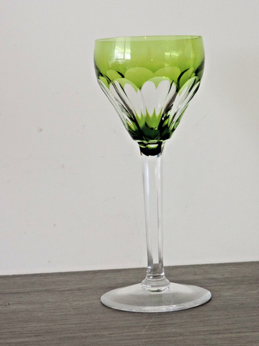 Verre facettes couleur - facettes, vert
