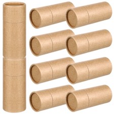  10 Pcs Tube Rond Carton De