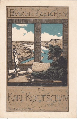 Exlibris livre art - livre, d'art