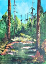 Peinture au Couteau œuvre