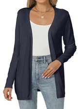 Gilet Long Femme Cardigan