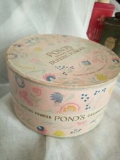 Boite à poudre ancienne de marque POND'S - DREAMFLOWER - HOUPETTE.