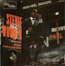 STEVIE WONDER HIGH HEEL SNEAKERS FRENCH ORG EP 45 PS 7" TAMLA MOTOWN