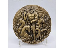 Médaille bronze neptune - en,