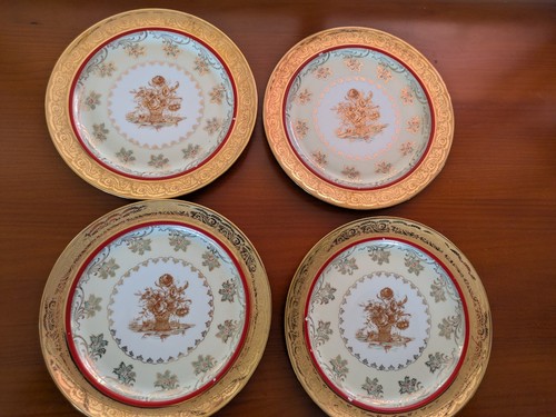 Assiettes porcelaine limoges - assiettes,