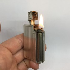 Briquet ancien essence Dunhill Handy Roller - US PATENT - vintage lighter