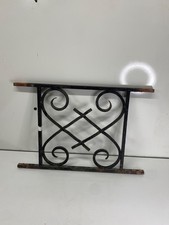 Grille en fer forger garde corps de fenêtre bon état à remettre à votre goût