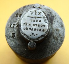 Ancienne matrice/poinçon outil ( A2501) 212g station XIV chemin croix en italien