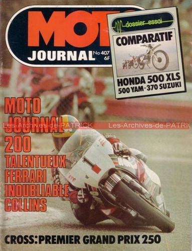 Moto journal 407 road - journal, test