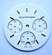 Cadran montre vintage Girard Perregaux Zifferblatt Chrono chronographe dial