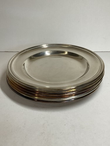 Plat service en métal - plat, de