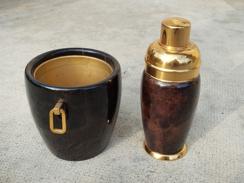 Shaker design aldo tura - design, seau