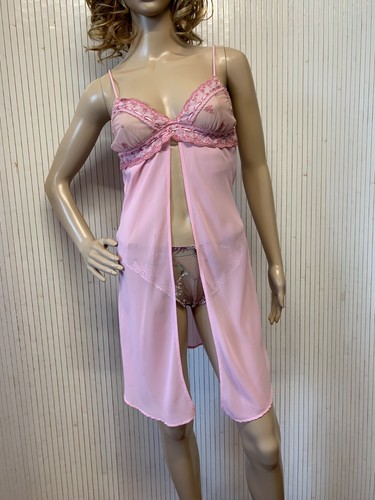 Nuisette déshabillé rose t38 - nuisette,