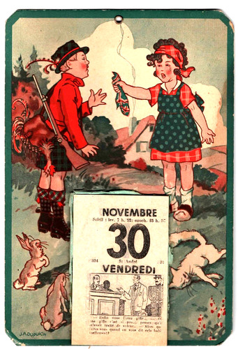 Calendrier éphéméride 1945