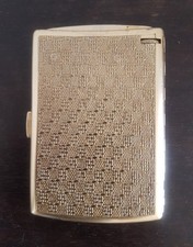 Etui doré cigarettes - etui,