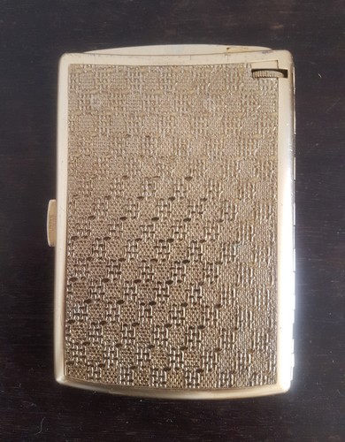 Etui doré cigarettes - doré, avec
