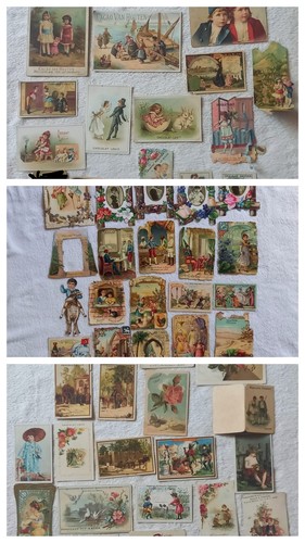 Lot chromos images decoupis - images,