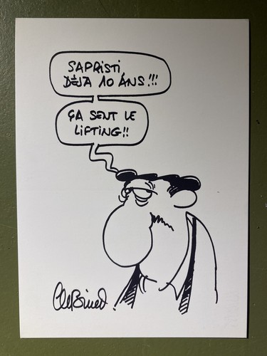 Carte postale libris les - postale, ex
