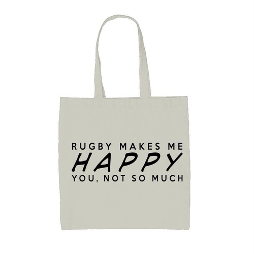 Rugby makes moi happy - makes, toile