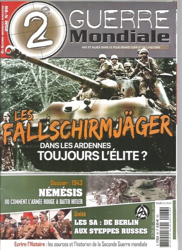 Guerre mondiale 5e - 2e,