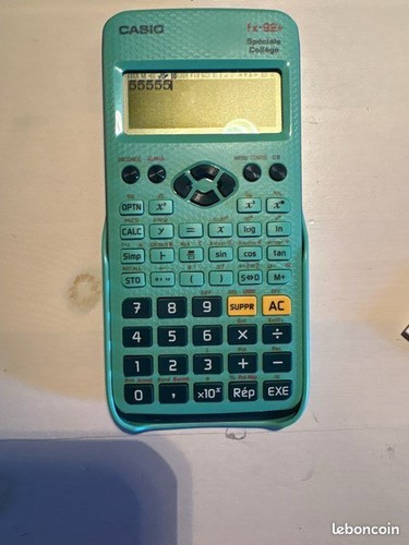 Casio fx92 spéciale collège - casio, fx92+