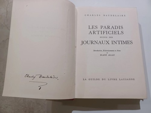 Baudelaire les paradis - les,