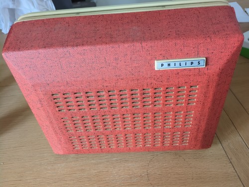 Ancien tourne disque philips - tourne,