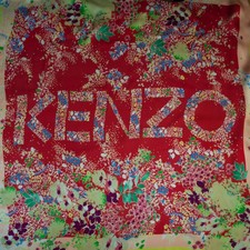 Foulard kenzo pure soie - foulard,